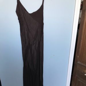 NWT Vintage Express Brown Slip Dress-11/12